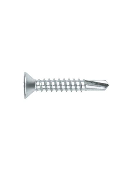 Tornillo autotaladrante C/ Avellanada. Zincado. Phillips